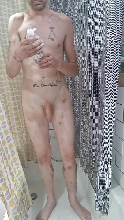 Shower Time with a British Lad