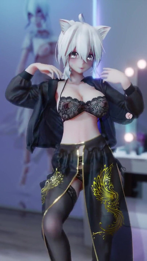 【Weak sound】Big breasts naked dance four dances in a row | Clip 2