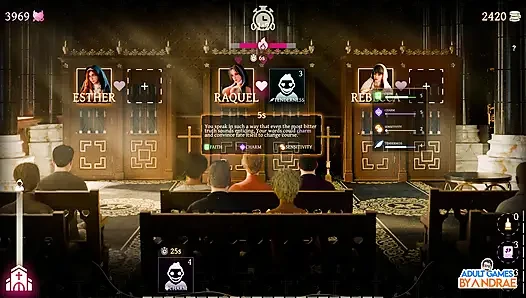 Sisters in Sin Gameplay Part 11 – Rebecca Confronts Lust in the Garden