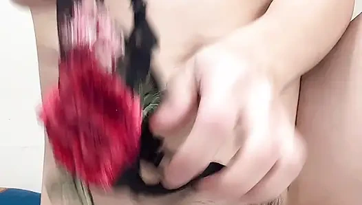 close up dildo fuck hana asshole amazing tiny ass and cute pussy asian