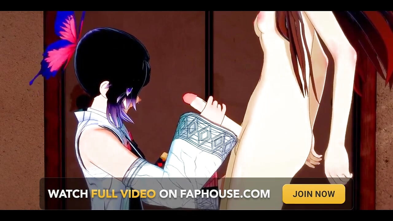 Demon Slayer Futanari - Shinobu X Nezuko Hardsex - Japanese Asian Manga Anime Game Porn