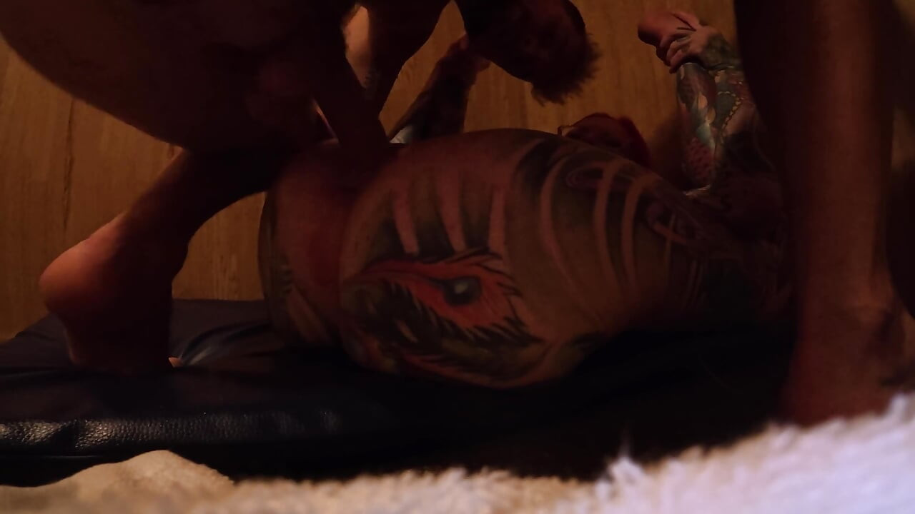 Nudist Sauna British Punk Pink Hair Slut Piggy Mouth Fucked in Nudist Spa