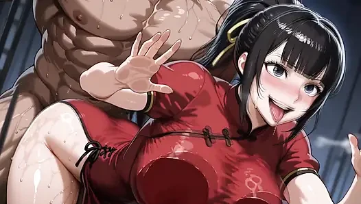 Yujiro (Baki) x Narberal (Overlord)