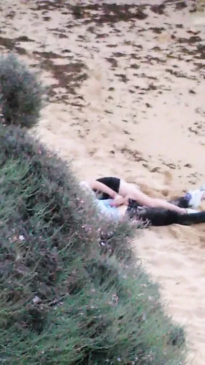 Punhetinha na praia