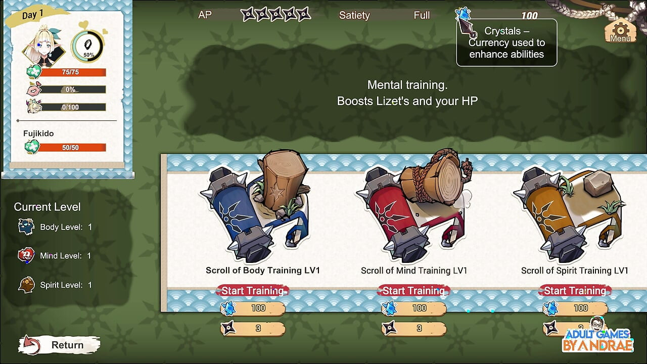 Melarikan diri, peri ninjaku! Gameplay 3d bagian 2 - latihan dan eksplorasi lizet dimulai