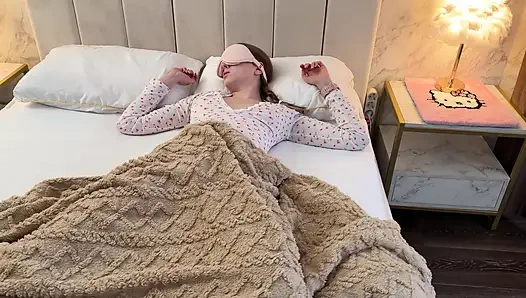 Stepmother woke up with a dick in her mouth - no one will know