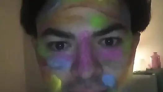 nanasin zinid rainbow fantasy with cum show