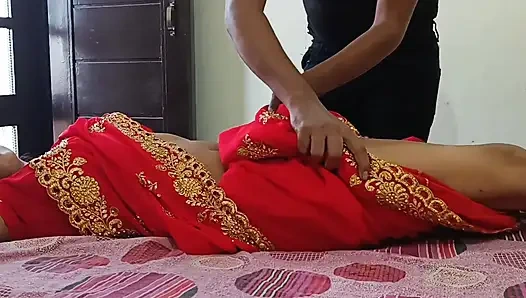 Newly Married Hot Indian Desi Village Aunty Fucking Hard with Step-son