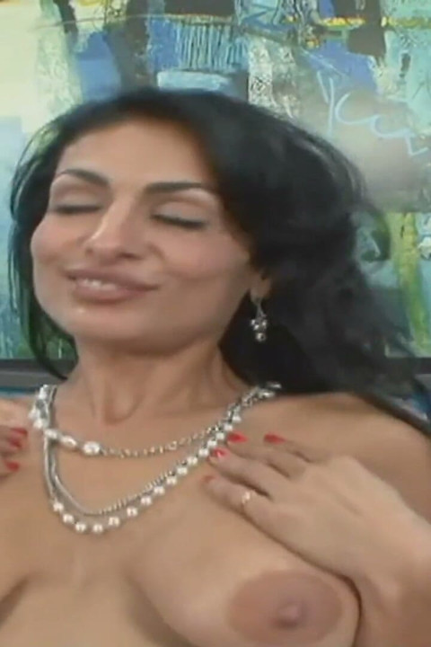 Busty woman cheats on her husband while he watches