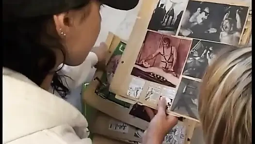 Baskın Esmer Utangaç Sarışını Ağızla Seks Yapmaya Zorladı