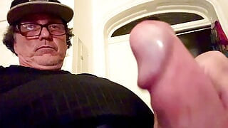 Father's 59 yo big penis