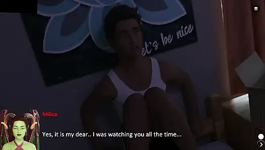 Stepmom Sends Cock Sucking Vid to Stepson - the Spellbook Netorare #5 Gameplay