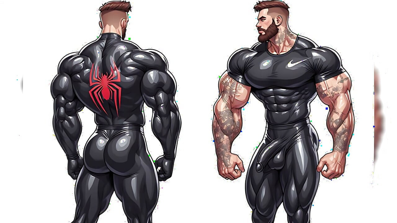 Hot Superheroes Bulges and Cocks