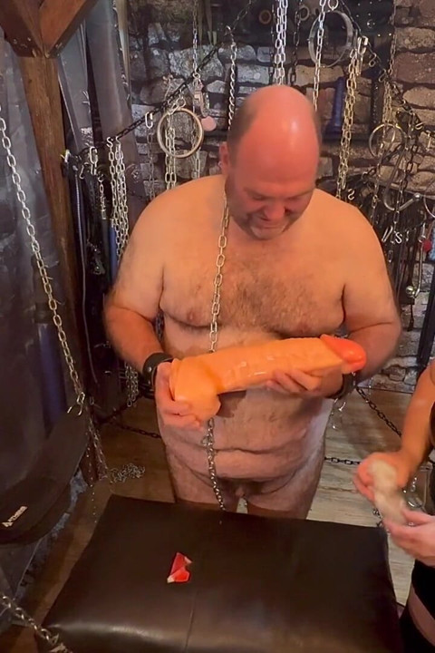 Part 1- Booboo's New Toy From a Fan, with the Help From Domina Satana!