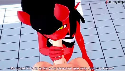 Meru - суккуб в бикини, секс в видео от первого лица