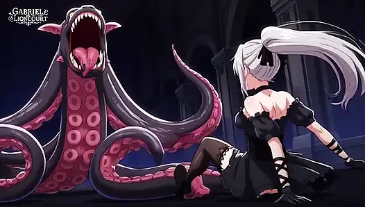 The "Thousand" Monster and Goth Girls 1  - Dark Hentai Fantasy