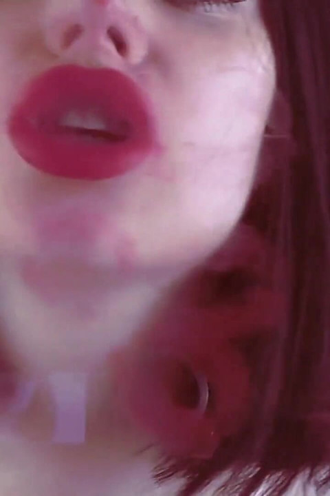 Sensual beijos vermelhos