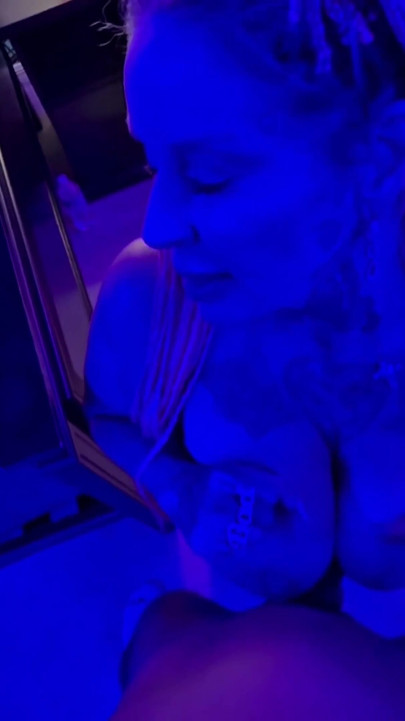BBW MILF Slays Massive BBC and Gets a Facial POV