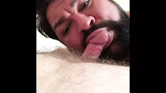 Swallowing his cum