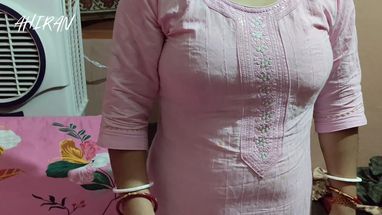 ASIAN INDIAN FEMALE VILLAGE YOUNG GIRL FORPLAY WITH HER BOYFRIEND. PINK DRESS, HAIRY VULVA AND TIGHT SKIN ASS.