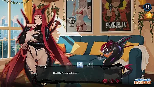 Gameplay futa ngentot cewek femboy bagian 1 - leia ketemu sama alien symbiote onyx