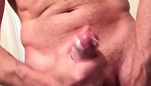 Büyük yarak mastürbasyonu ve döl duşu