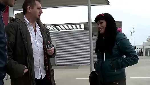 Big boobs tattooed girl loves big dick in pussy in mouth