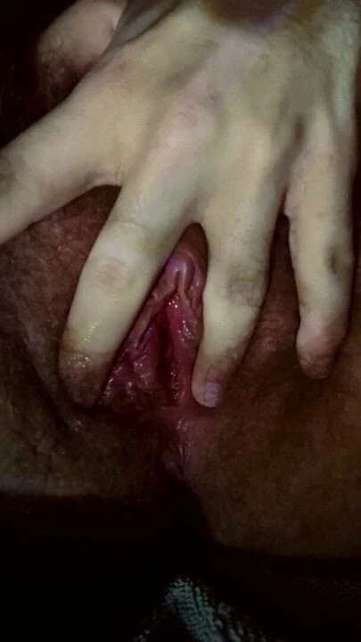 FTM Trans Playing around with his wet hole