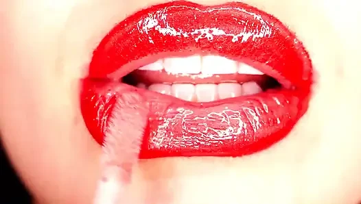 Kompilasi merokok & lipstik & fetish bibir!