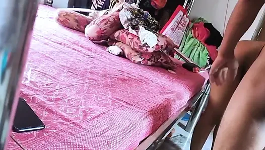 Brought Desi Girlfriend to the Room and Left Her Upside Down