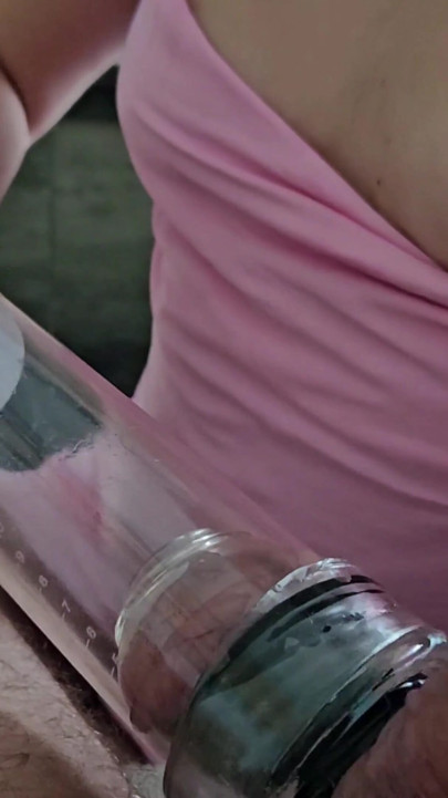 Balls Pumping - Pov Handjob | Clip 1