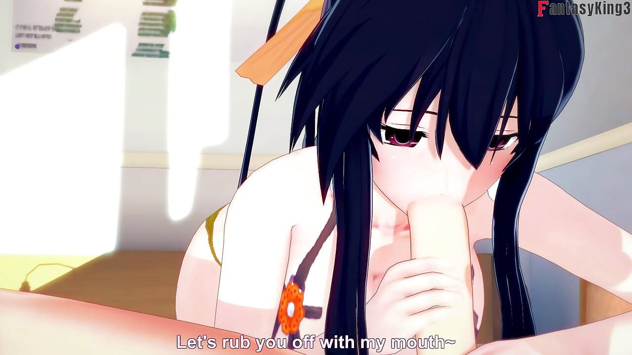 Rias Gremory जा रही है इसलिए Akeno मुझे चूची चुदाई देती है - Dxd Ntr Madness Series