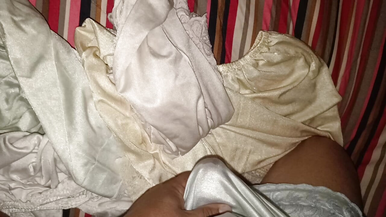 Enjoying my mother-in-law's petticoats