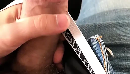 German Guy Sneaky Masturbation at Work