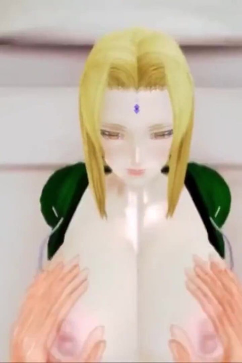 Tsunade Leaf Dorpsgeheime neukpartij Naruto 3D Hentai-parodie