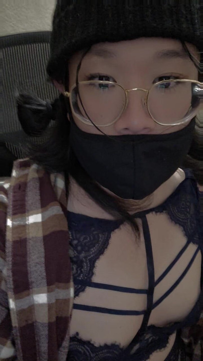 Asian Sissy Slut using Snapchat Makeup Filter