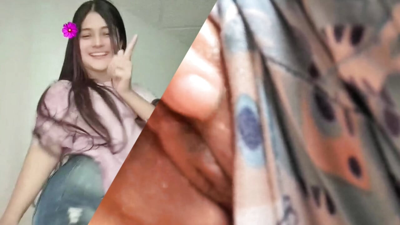 I masturbate with my stepfather I show him my big tits