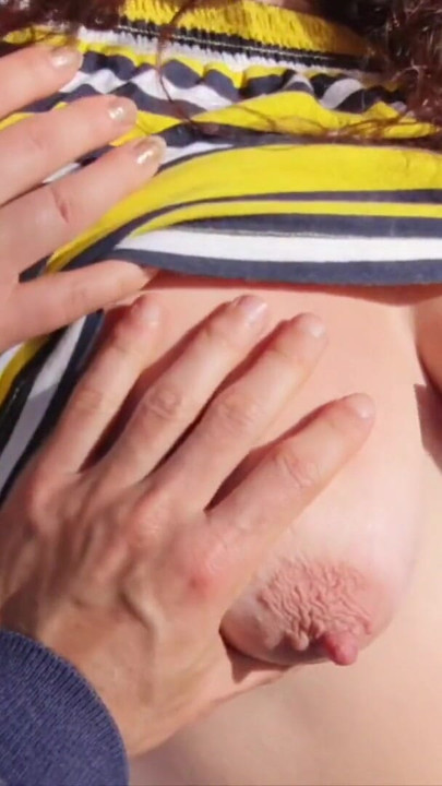 Epic moment from "A Young Sucker Spied on Mommy in the Park and She Let Herself Be Touched!"