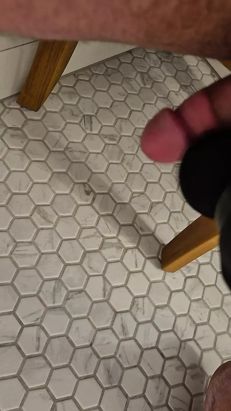 Massager in the shower