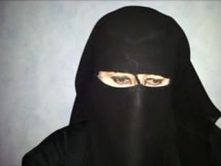 Meus olhos em niqab