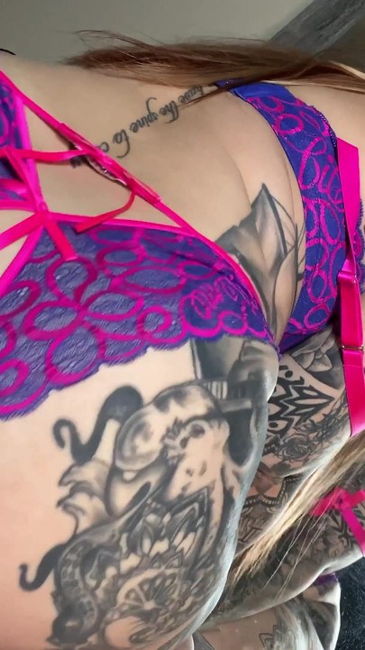 Squirting in Panties Mirror Front View