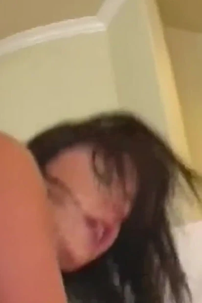 Slut Hungry for Cock Moans in Pleasure While Taking Two Cocks in All Her Holes
