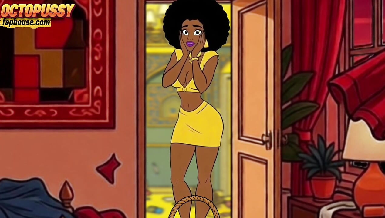 Futanari. Princess Jasmine Girl with a Big Dick. Porn Aladdin Series.