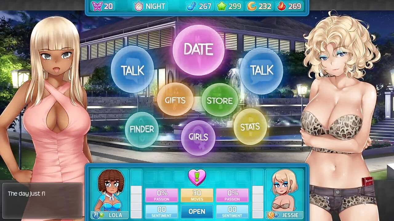 Huniepop 2 - Double Date - Part 13 Sooo Horny Ladies in Lingerie by Loveskysan