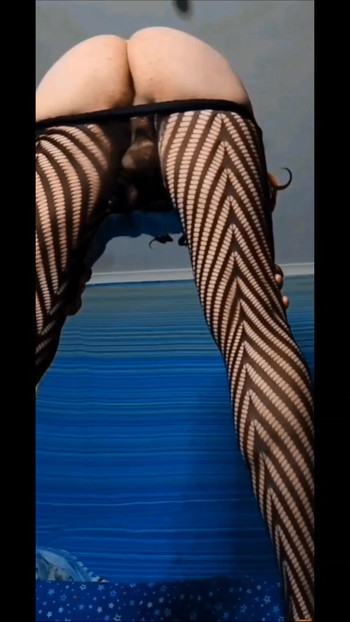 My lovely stretch jeans and printed pantyhose