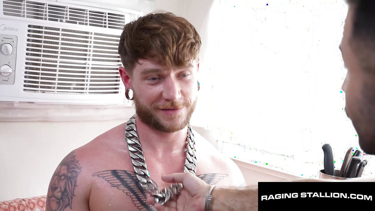 RAGING STALLION - Trailer Park Hunk Gets Smashed - Diego Vox Takes Colt Spence’s Massive Bare Cock