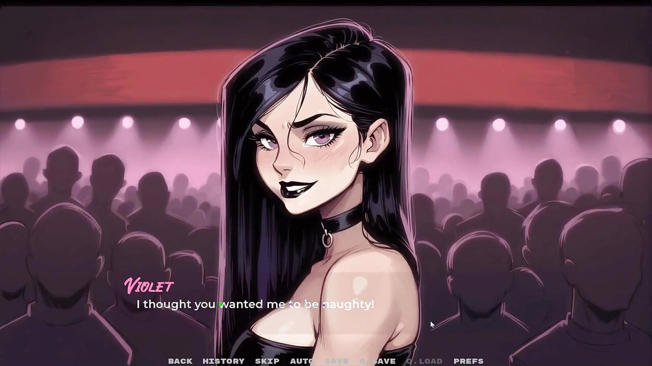 My New Girlfriend Taboo Hentai Game Ep.42 My Topless GF Tease the Bar Crowd!