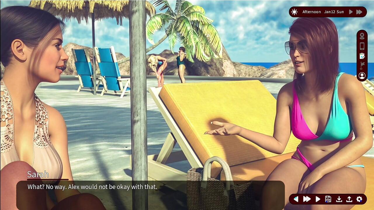 Whispers of Desire 8 Izašao na plažu i proveo nevjerojatno vrijeme