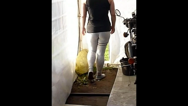 Leggins Arsch