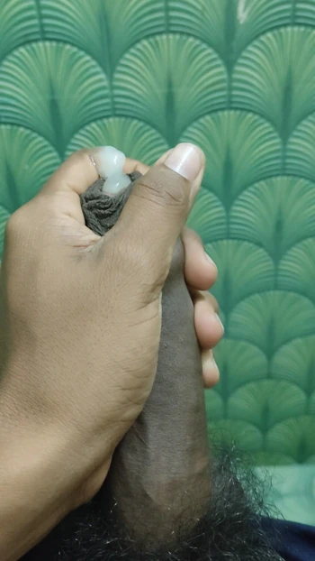melancap dengan air mani